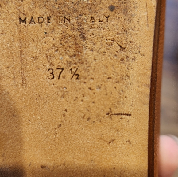 Women's M.Gemi Danza Ballet Flats size 37.5, tan - Picture 4 of 8